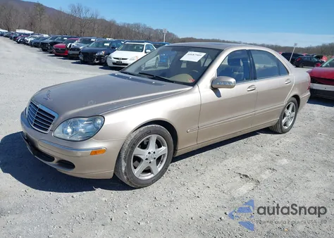 2006 Mercedes-Benz S 430 z USA, uszkodzony, nr VIN WDBNG70J06A476656